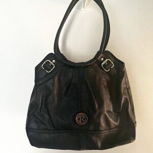 Black Relic Satchel Purse w/ Buckles ~ NEW!